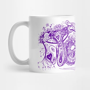 Tara - an Aussie Tangled Name in Purple Mug